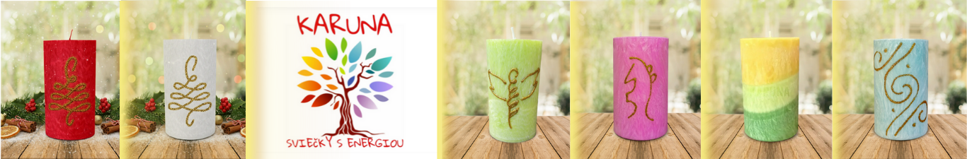 Karuna sviečky s energiou 