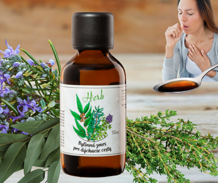 Bylinná zmes pre dýchacie cesty