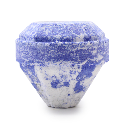 Šumivé Diamanty do kúpeľa s Drahým kameňom, modrý