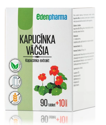 Kapucínka väčšia - močové cesty