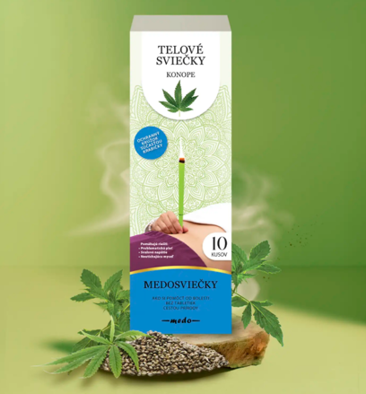 Telové sviečky Konope