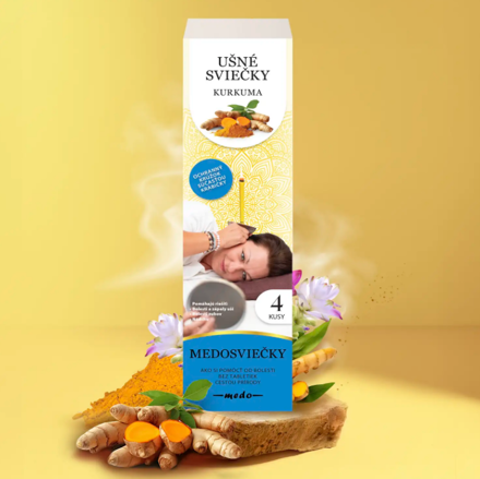Ušné sviečky Kurkuma