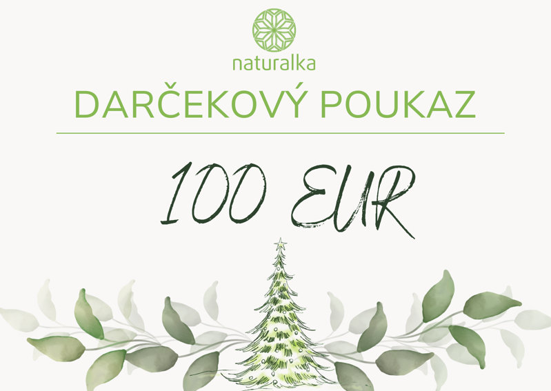 Darčekový vianočný poukaz 100 EUR