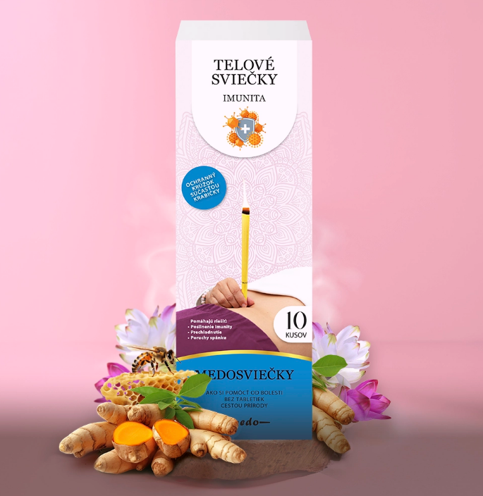 Telové sviečky na podporu imunity