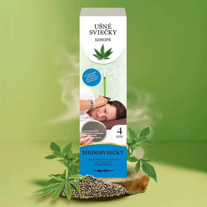 Ušné sviečky Konope