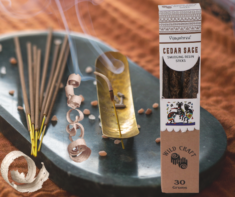 Vonné tyčinky na uzemnenie - Céder