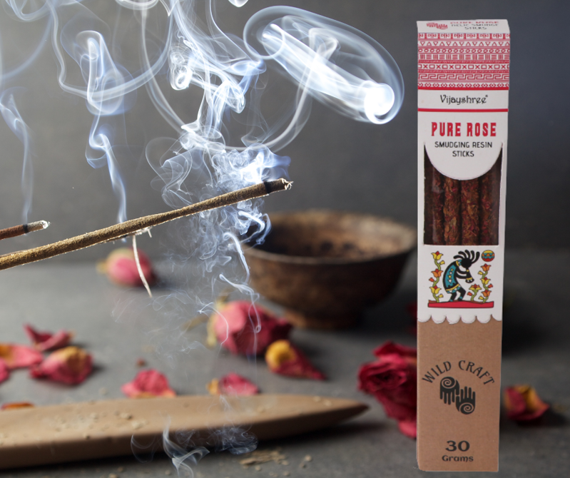 Vonné tyčinky na emocionálne povzbudenie - Ruža