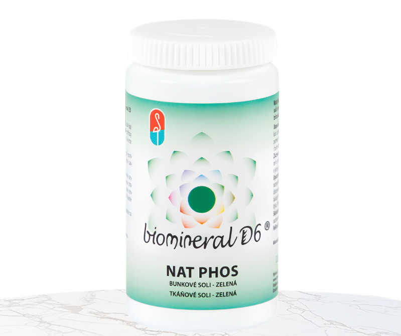 Bunková soľ  NAT PHOS Biomineral D6